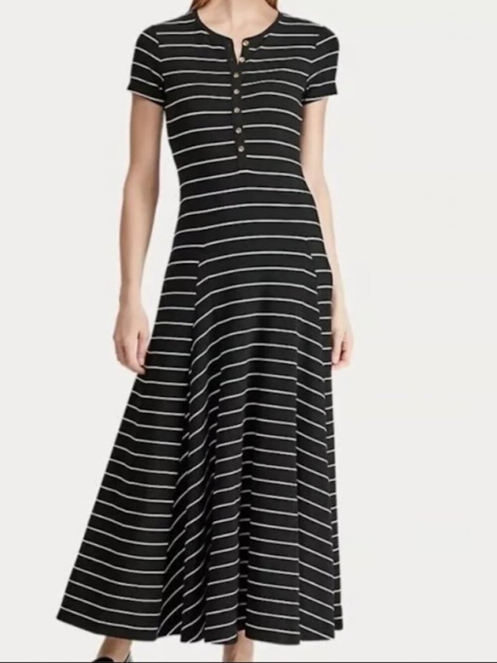 Brooks Brothers Mindi Stripped Jersey Dress